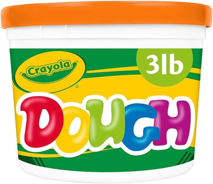 Crayola Orange Dough, 3 lb. Resealable Bucket, Toys for Kids, Gift | Amazon (US)