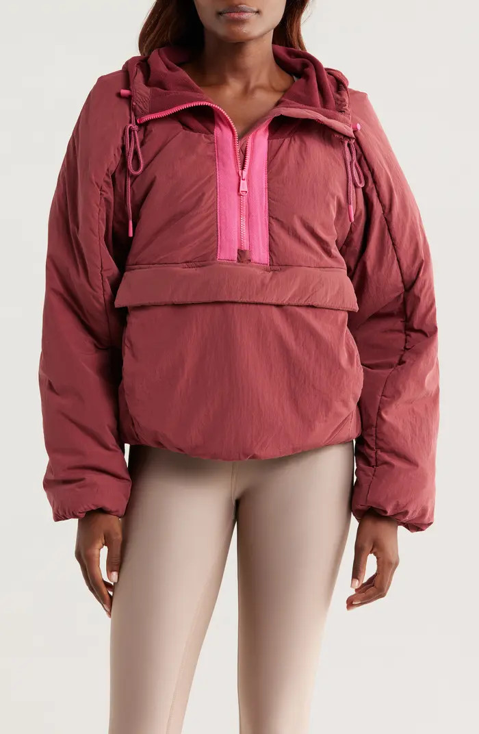 Free People FP Movement In A Pillow Water Resistant Packable Puffer Anorak | Nordstromrack | Nordstrom Rack