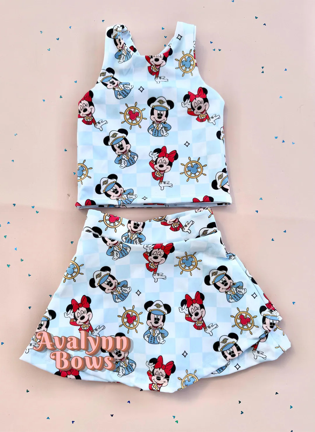 Cruise Mickey Minnie Activewear Set, Disney Activewear Set, Princess Outfit, Disney Princess Set,... | Etsy (US)