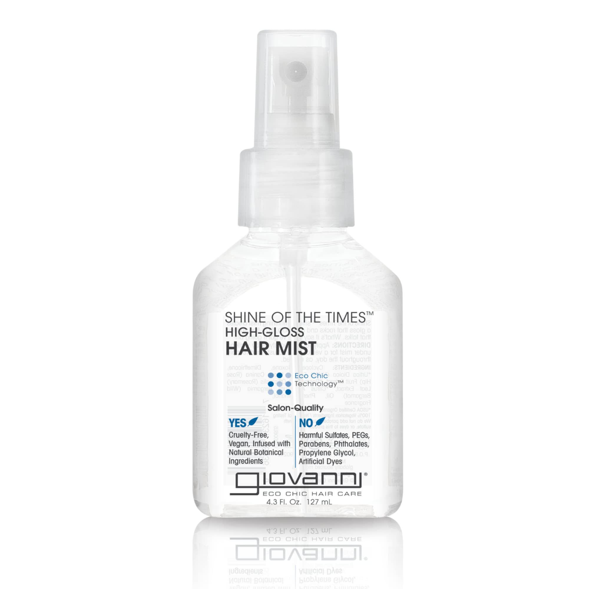 Amazon.com : GIOVANNI Shine of the Times Finishing High-Gloss Hair Mist - Anti Frizz Hair Product... | Amazon (US)