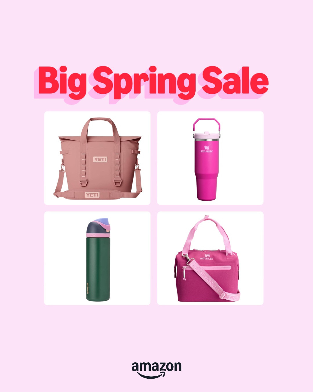 Spring Sale Must-Haves! 🌸

Keep your drinks cool with the Stanley Flip Straw Tumbler. Perfect for a day out!

Stay hydrated with the Owala FreeSip Water Bottle. Great for sports and travel!

Pack a lunch or a snack with the Stanley All Day Soft Cooler. Handy and insulated!

Finally, the YETI Hopper Cooler is perfect for all your outdoor adventures!

Grab these deals before they’re gone! #SpringSale #AmazonFinds

#LTKSaleAlert