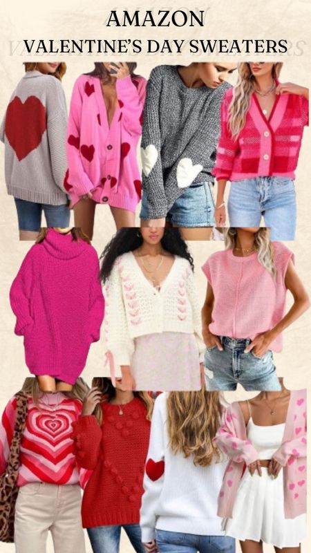 Valentine’s Day Sweaters from Amazon💌

#LTKfindsunder100 #LTKSeasonal #LTKstyletip