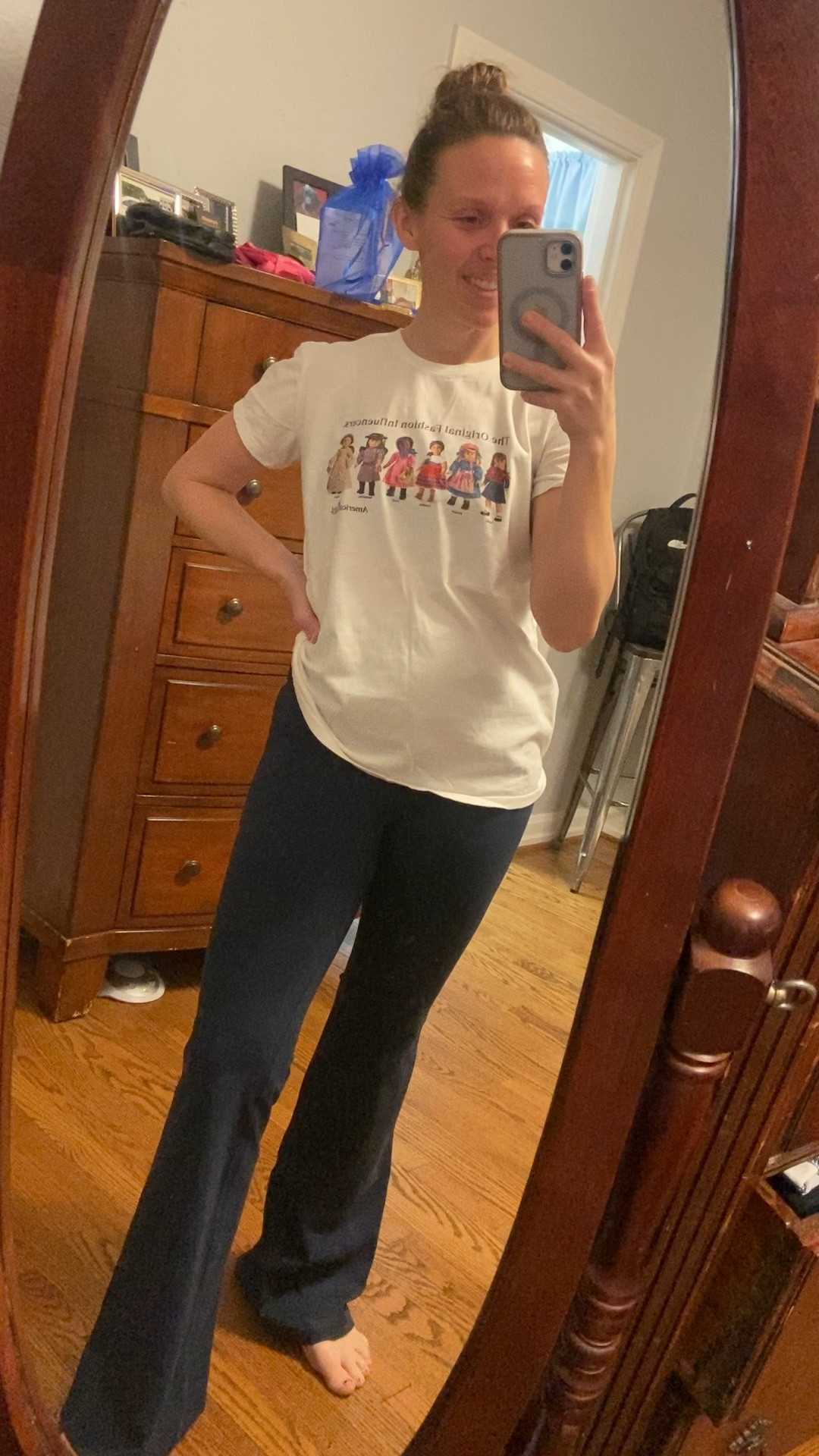 The best gift for your bestie! Get the shirt for her, it comes in more colors, and even kids sizes.  Then, get the pants for you, they are amazing! 


#americangirl #target #giftforher #under25 #budgetfriendly #giftforher #athleisure  @Target 

#LTKOver40 #LTKActive #LTKvlog #LTKU #LTKstorytime