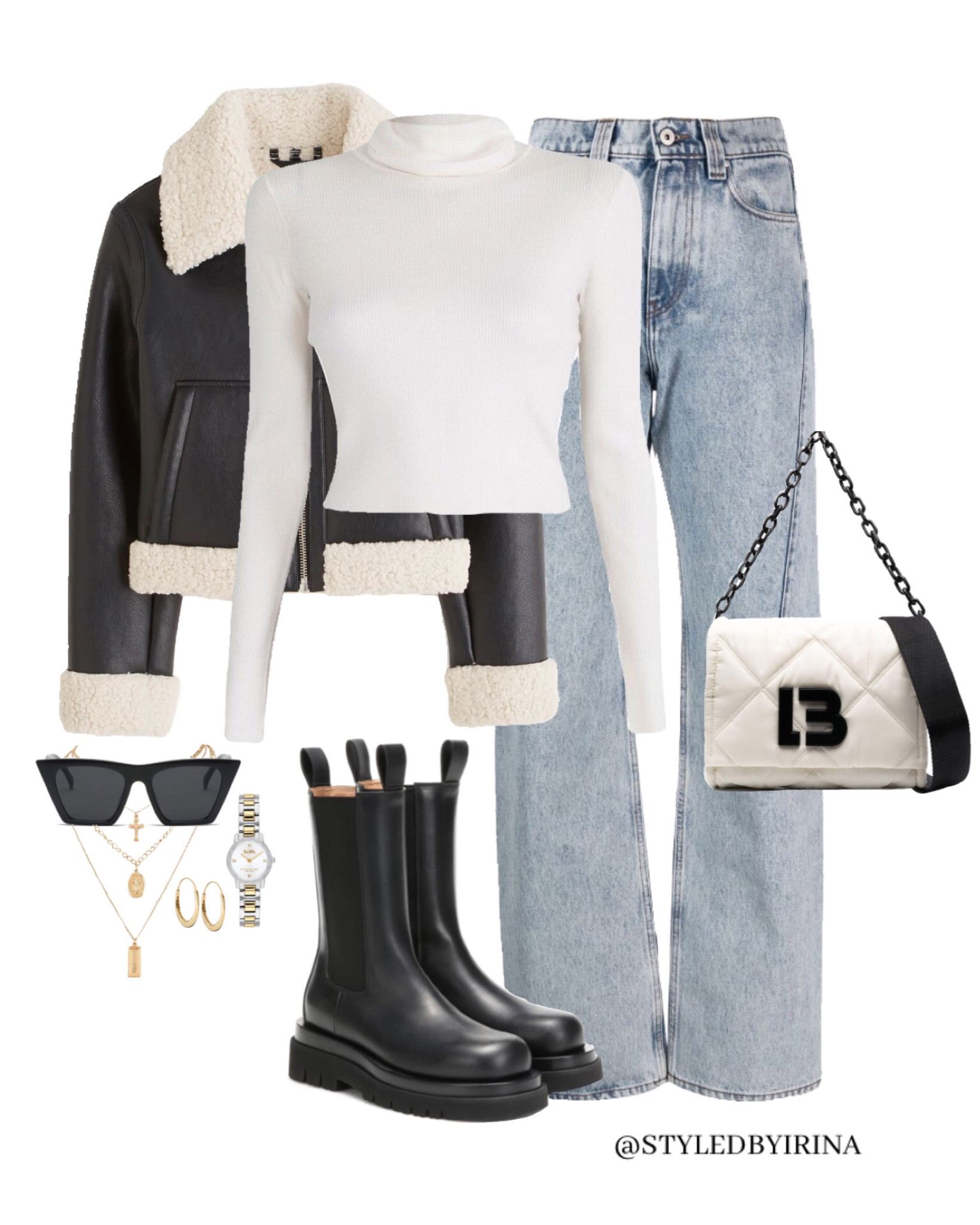 I hope you like my daily inspiration.  You can find more looks on my instagram @STYLEDBYIRINA🤍

#LTKitbag #LTKsalealert #LTKshoecrush