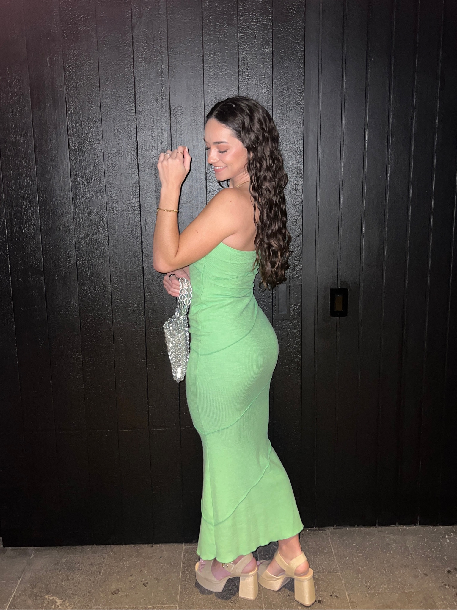 honeymoon dinner ootn for Costa Rica 🌴 brought this dress in white and green to my honeymoon bc I love it so much. It’s on sale rn too in this color & you Can dress it up or down so easily too! Dolce vita gifted these wedges & im in love with them

#LTKtravel #LTKfindsunder50 #LTKsalealert