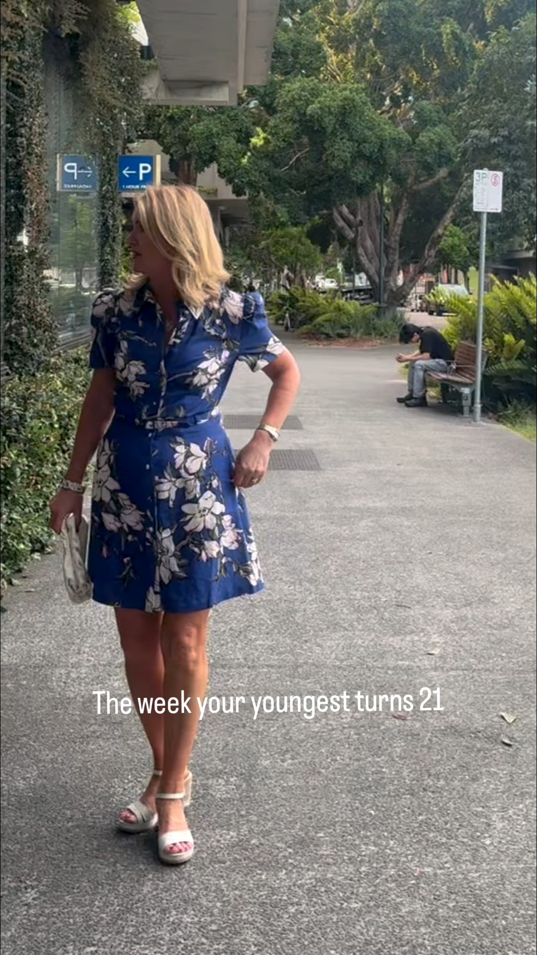 Leo Lin never lets me down for occasion wear. This is what I wore to celebrate my son’s 21st