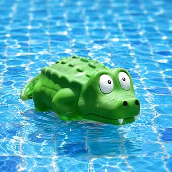 XY-WQ Chlorine Floater, Floating Pool Chlorine Dispenser (Alligator), Fits 1 and 3 Inch Tablets f... | Amazon (US)