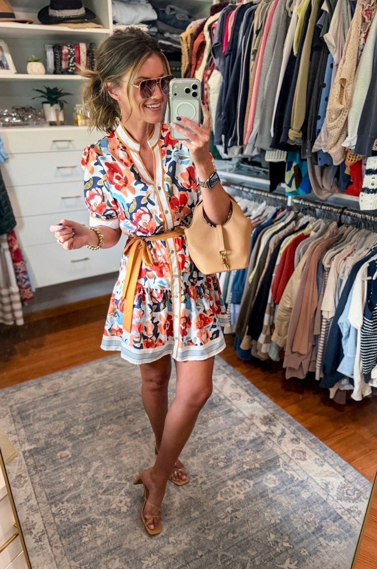 In love with everything about this dress. 
Wearing small  

#LTKSeasonal #LTKMothersDay #LTKOver40