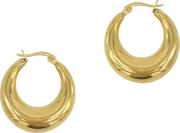 Domed Hoop Earrings | Nordstrom Rack