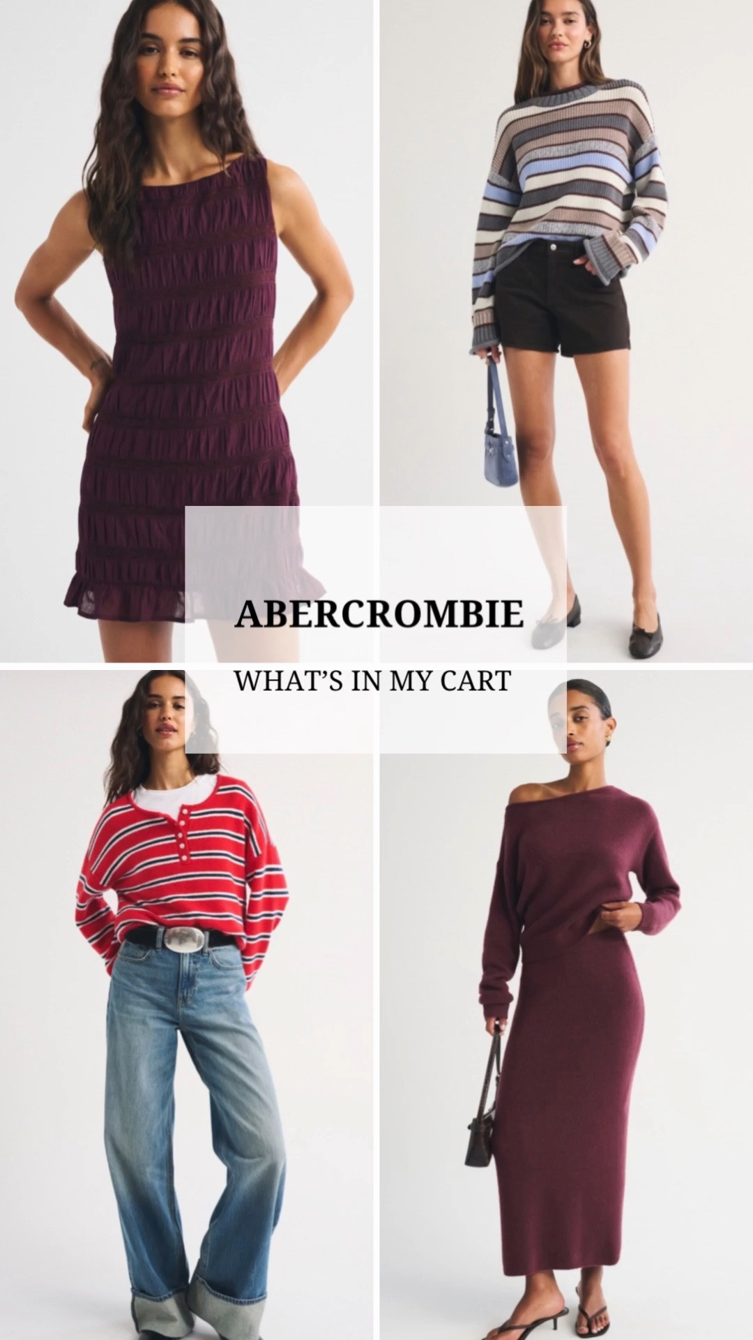 Abercrombie x LTK in app sale is 10/10, here’s what I have waiting in my cart! @abercrombie

Code:AFLTK saves you 20%!