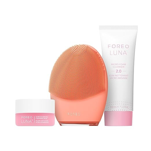 FOREO LUNA 4 Face Cleansing Brush | Firming Face Massager | Anti Aging Face Care | Enhances Absor... | Amazon (US)