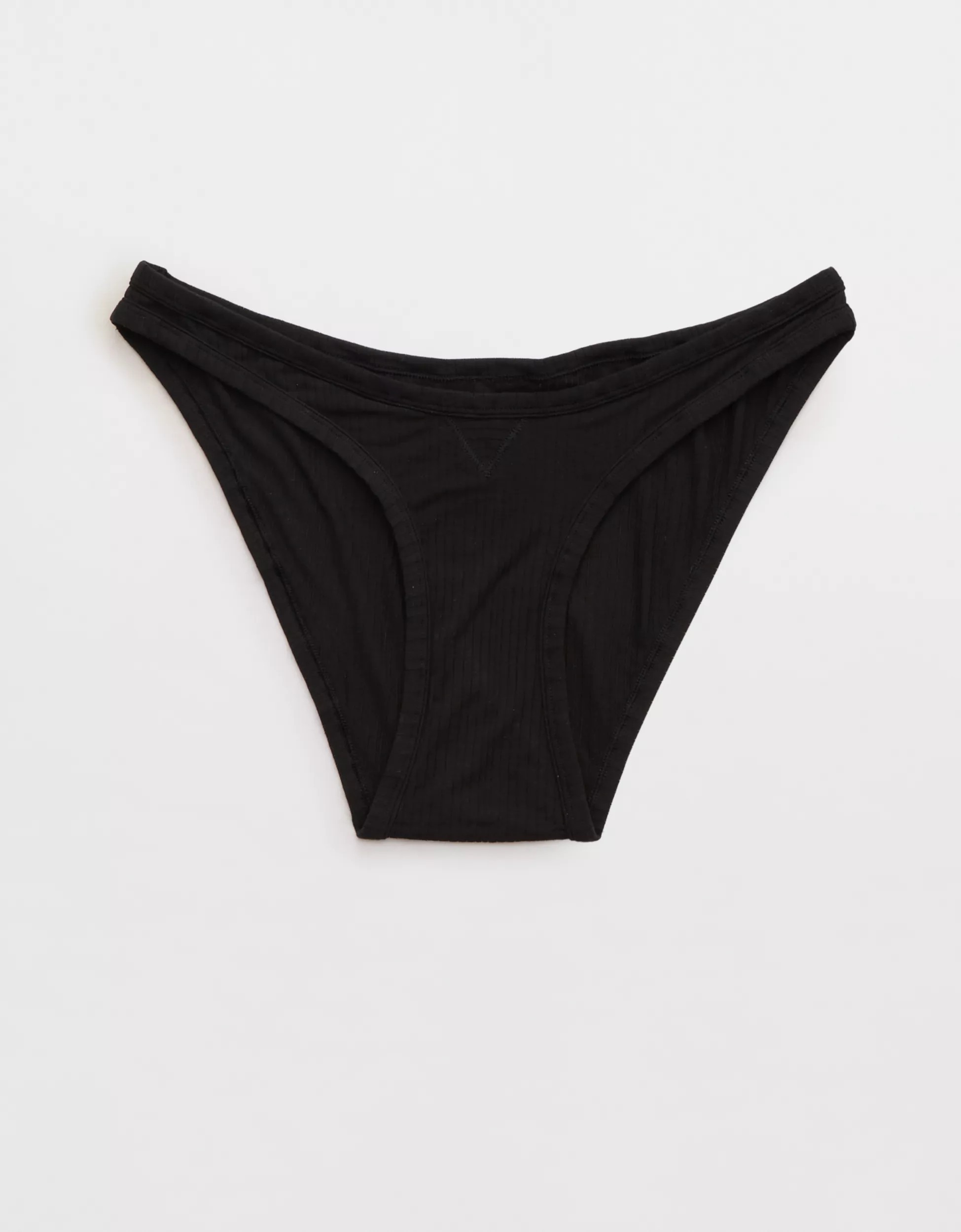 Aerie Modal Ribbed High Cut Bikini Underwear | Aerie