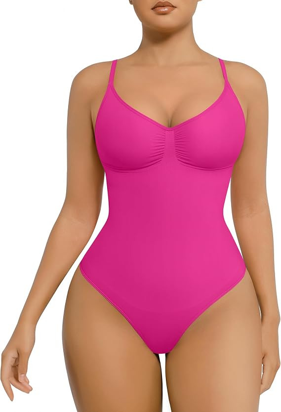 FeelinGirl Shapewear Bodysuit for Women Tummy Control Body Shaper Going Out | Shapewear Tummy Con... | Amazon (US)