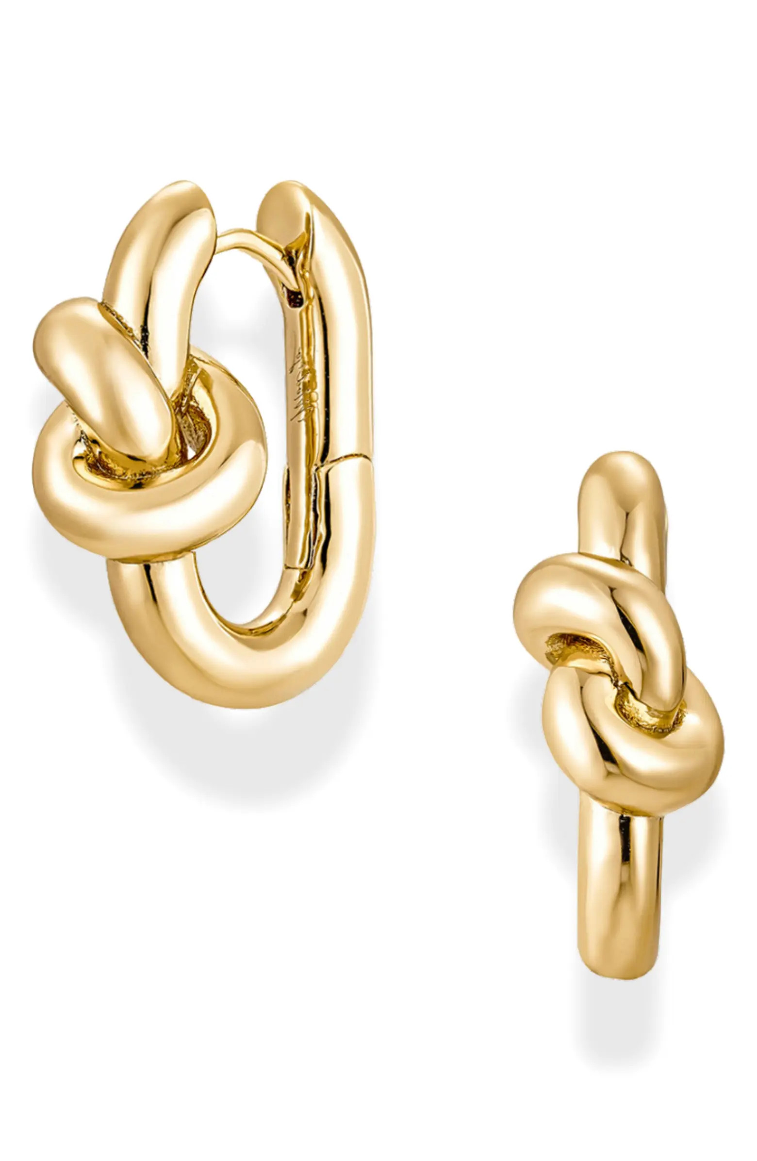 Karina Knot Hoop Earrings | Nordstrom