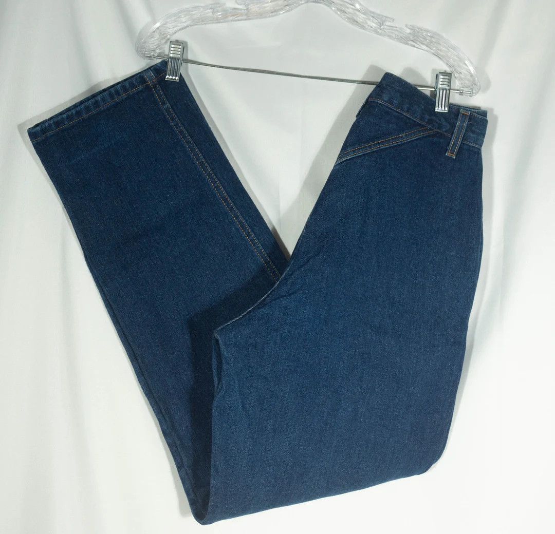 Vintage Western Jeans Ozark Rodeo Bare Back 80s - 30" High Waist, No Size Legible on Label | Etsy (US)