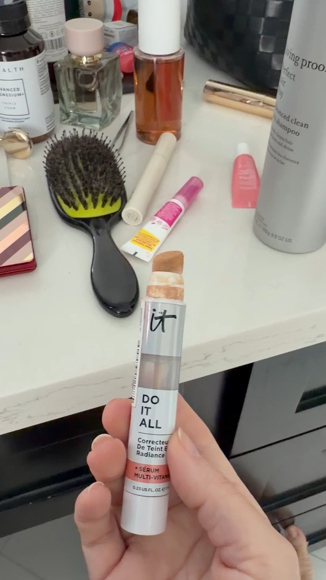  I Have light med warm in this it cosmetics do it all concealer and I love it so much!!! 

#LTKOver40 #LTKBeauty