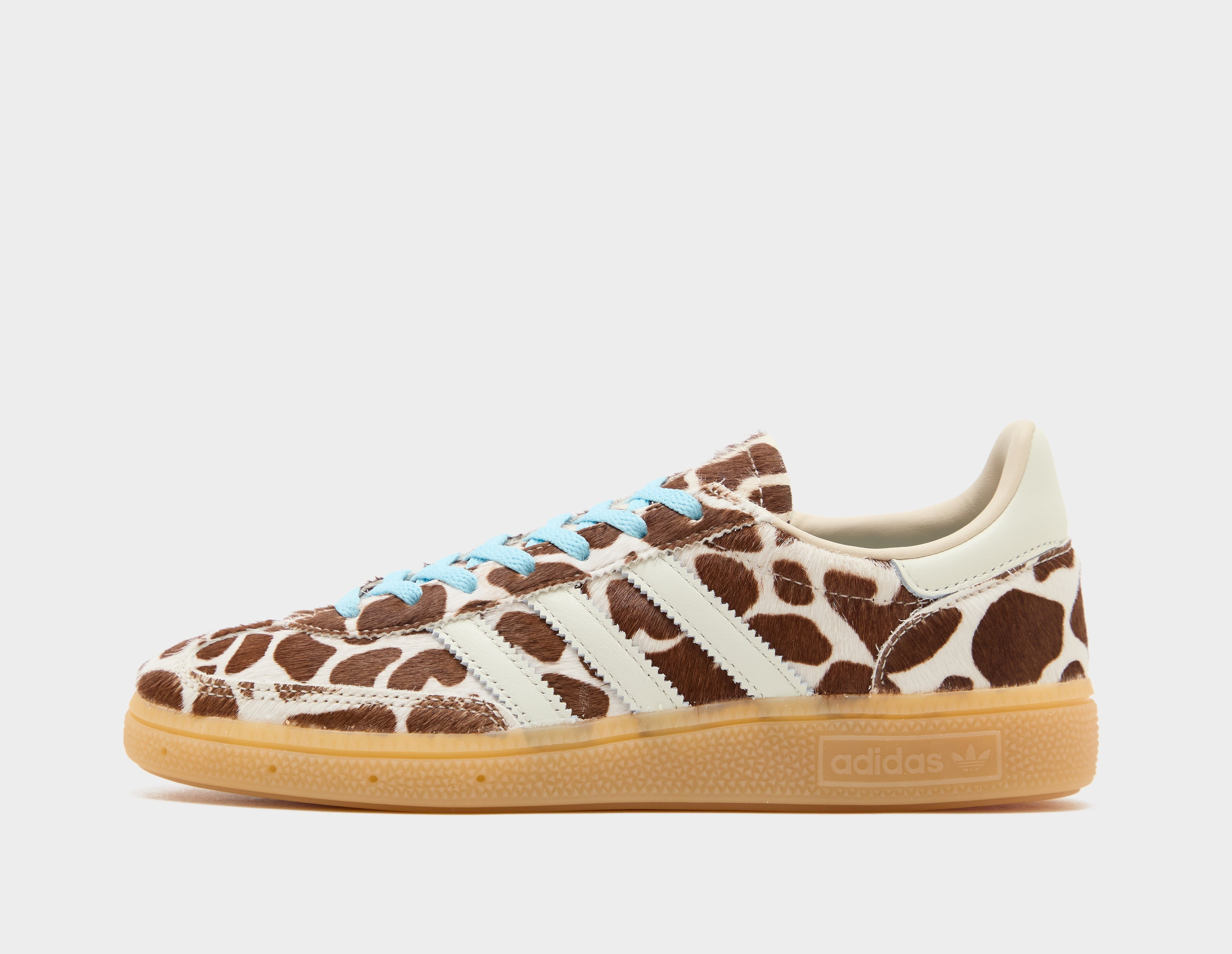Brown adidas Originals Handball Spezial Pony Hair Women's | size? | size? (UK)