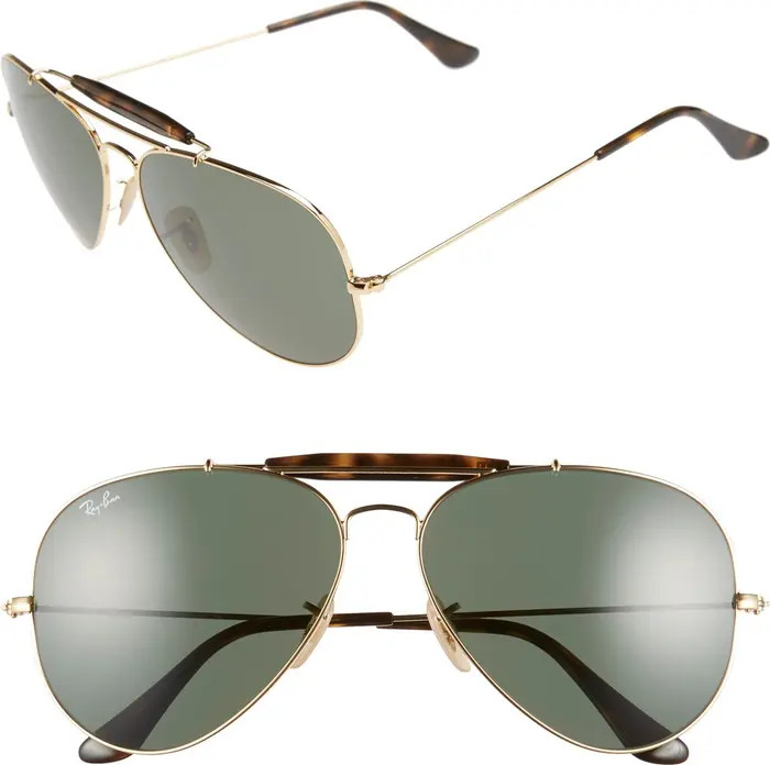 62mm Aviator Sunglasses | Nordstrom