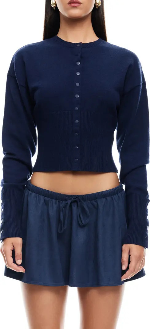 LIONESS Head in the Clouds Crewneck Cardigan | Nordstrom | Nordstrom