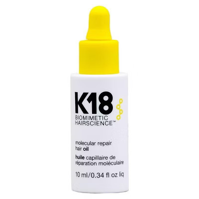 K18 Biomimetic Hairscience Mini Molecular Repair Hair Oil (0.34 oz) K18PEPTIDE For All Hair Types K 18 | Target