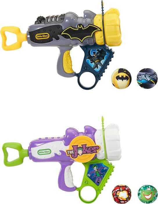 Little Tikes Batman & The Joker Boom Blaster 2 Pack, DC Active Play Toy Blasters, for Boys and Girls Ages 3+ Years | Amazon (US)