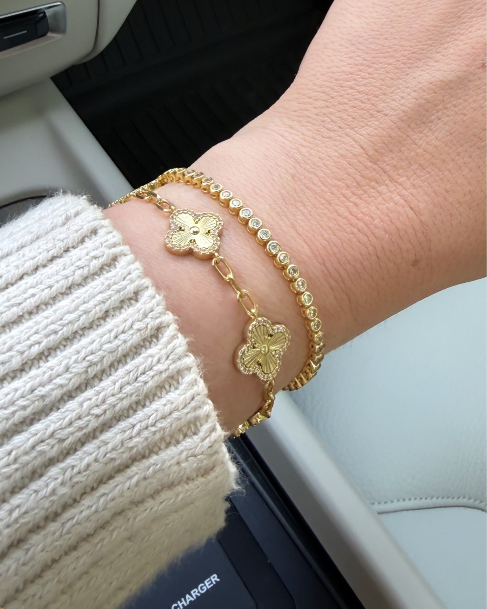 New bracelets that look so high end!! From Amazon 👀

#LTKootd #LTKSaleAlert #LTKgrwm