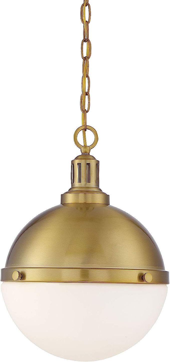 Savoy House 7-203-2-322 Lilly 2-Light Warm Brass Pendant (13" W x 18"H) - - Amazon.com | Amazon (US)