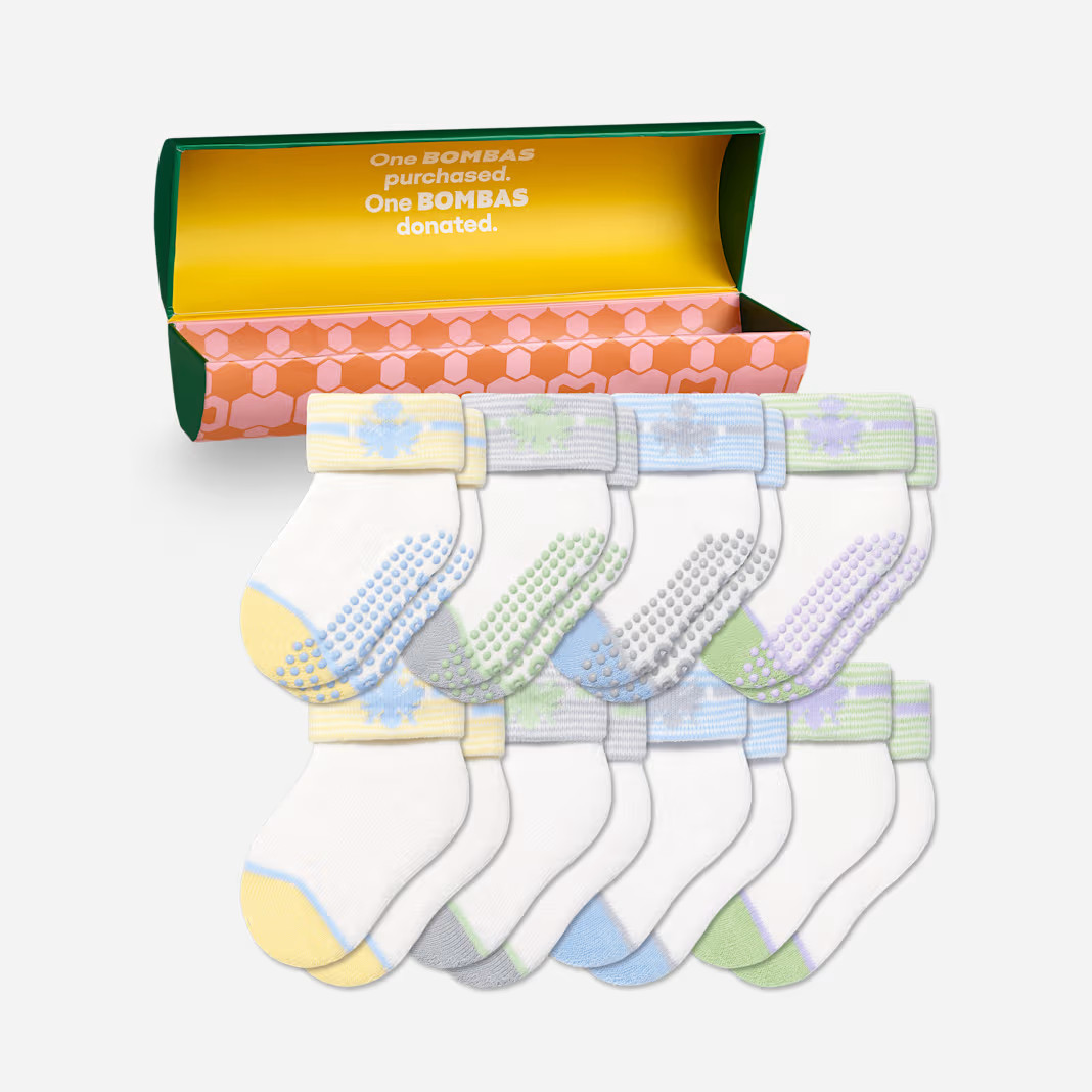 Baby's First Year Sock 8-Pack Gift Box | Bombas