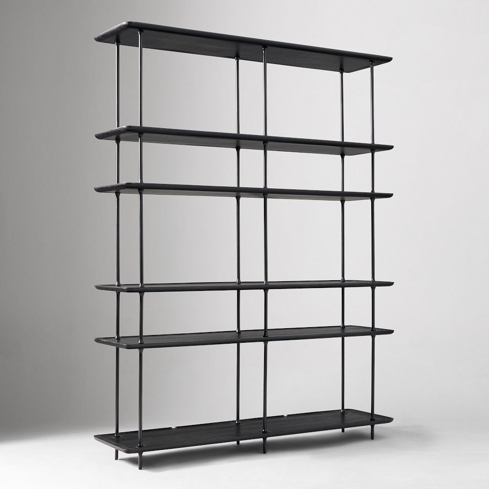 Sintra Wood & Metal Bookcase (60") | West Elm (US)