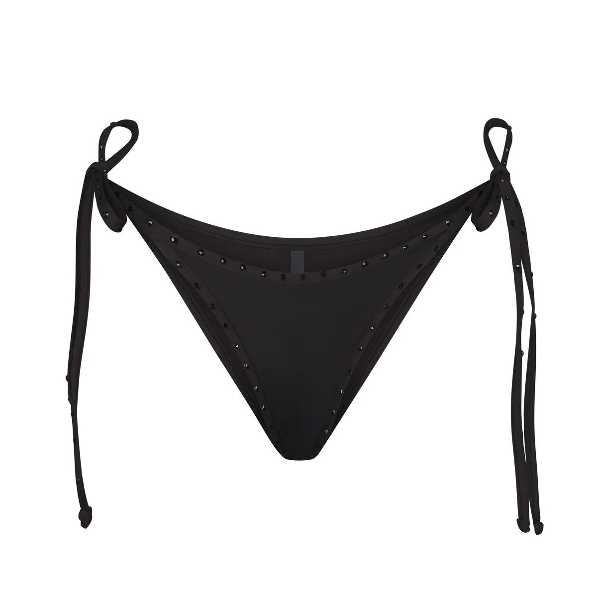 RHINESTONE TIE BIKINI BOTTOM | SKIMS (US)