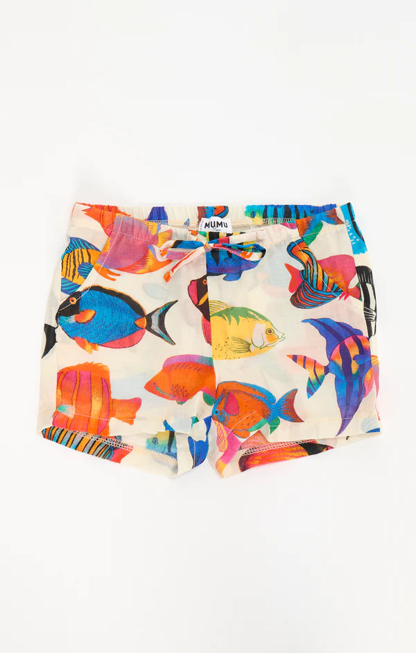 Lil Easy Shorts ~ Rainbow Reef | Show Me Your Mumu