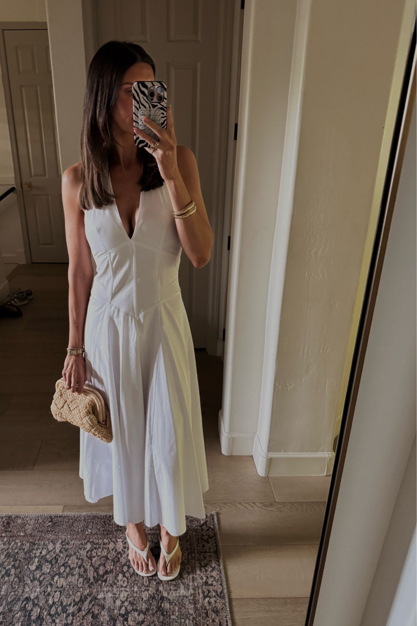White brunch dress . Wearing a small . Received so many compliments on this dress!

#LTKTall #LTKootd
