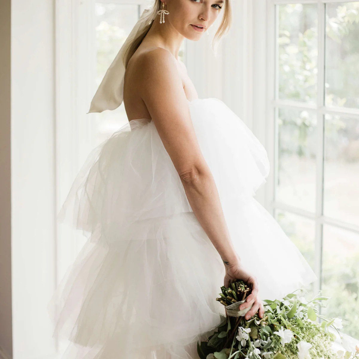 White Tulle Dress | Free Shipping on Orders $100+ | Confête | Confête