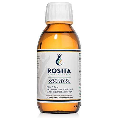 Rosita Extra Virgin Cod Liver Oil Liquid | Amazon (US)