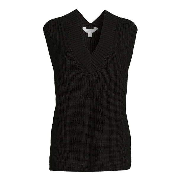 Time and Tru Sweater Vest - Walmart.com | Walmart (US)