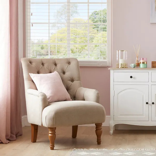 Arianna Button Back Accent Chair | Dunelm (migrated)