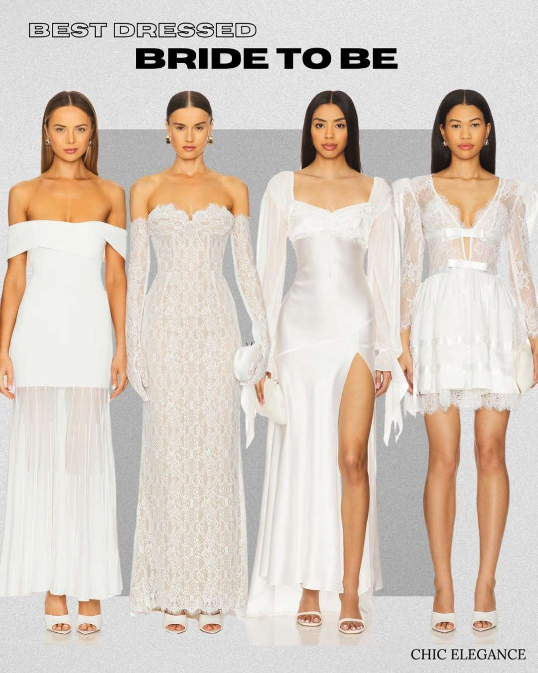 Bridal perfection, delivered 💍✨ Whether you’re the bride, a bridesmaid, or just that stylish guest, the Revolve Bridal Collection has everything you need to look unforgettable. Think elegant gowns, flirty minis, modern satin slips, and accessories that bring the entire look together.

From rehearsal dinners to bachelorette parties, wedding day dresses, and post-wedding brunches, these handpicked styles are feminine, elevated, and effortlessly cool — just like your dream day. Linked my favorite bridal looks on LTK, from aisle-ready gowns to all-white party dresses for every pre-wedding moment 🤍 #RevolveBridal #BridalStyle2025 #WeddingDressInspo #RevolveBride #ModernBrideLooks #BridalShowerDress #WhiteDressInspo #LTKBridal #RehearsalDinnerOutfit #BacheloretteOutfits #BridesmaidLooks #WeddingSeasonStyle #BridalCollection #RevolveStyle #WeddingWardrobe #BrideToBeFashion #AllWhiteEverything 

 #LTKParties #LTKStyleTip #LTKWedding