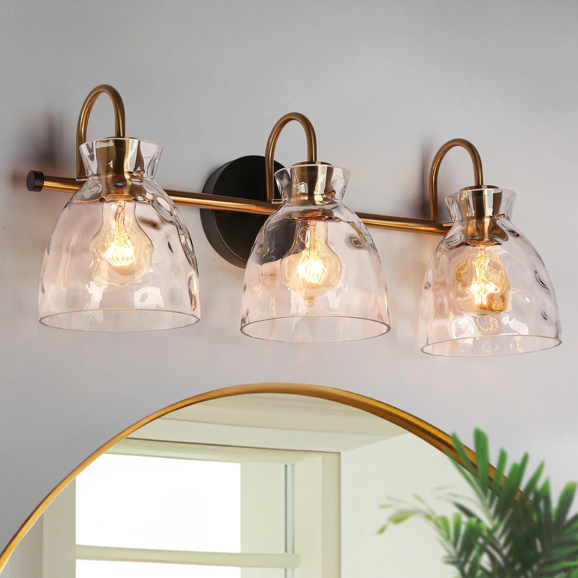 Almine 3 - Light Dimmable Vanity Light | Wayfair North America