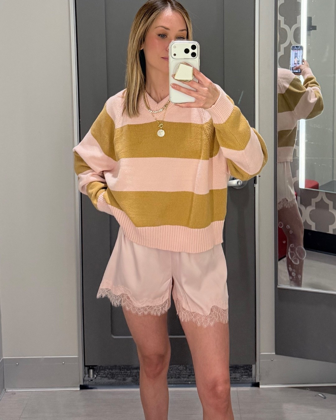 I love these lace shorts for spring! They would be cute with an oversized graphic tee too 😍 wearing size XS

#LTKspring #LTKspringtrends #LTKootd