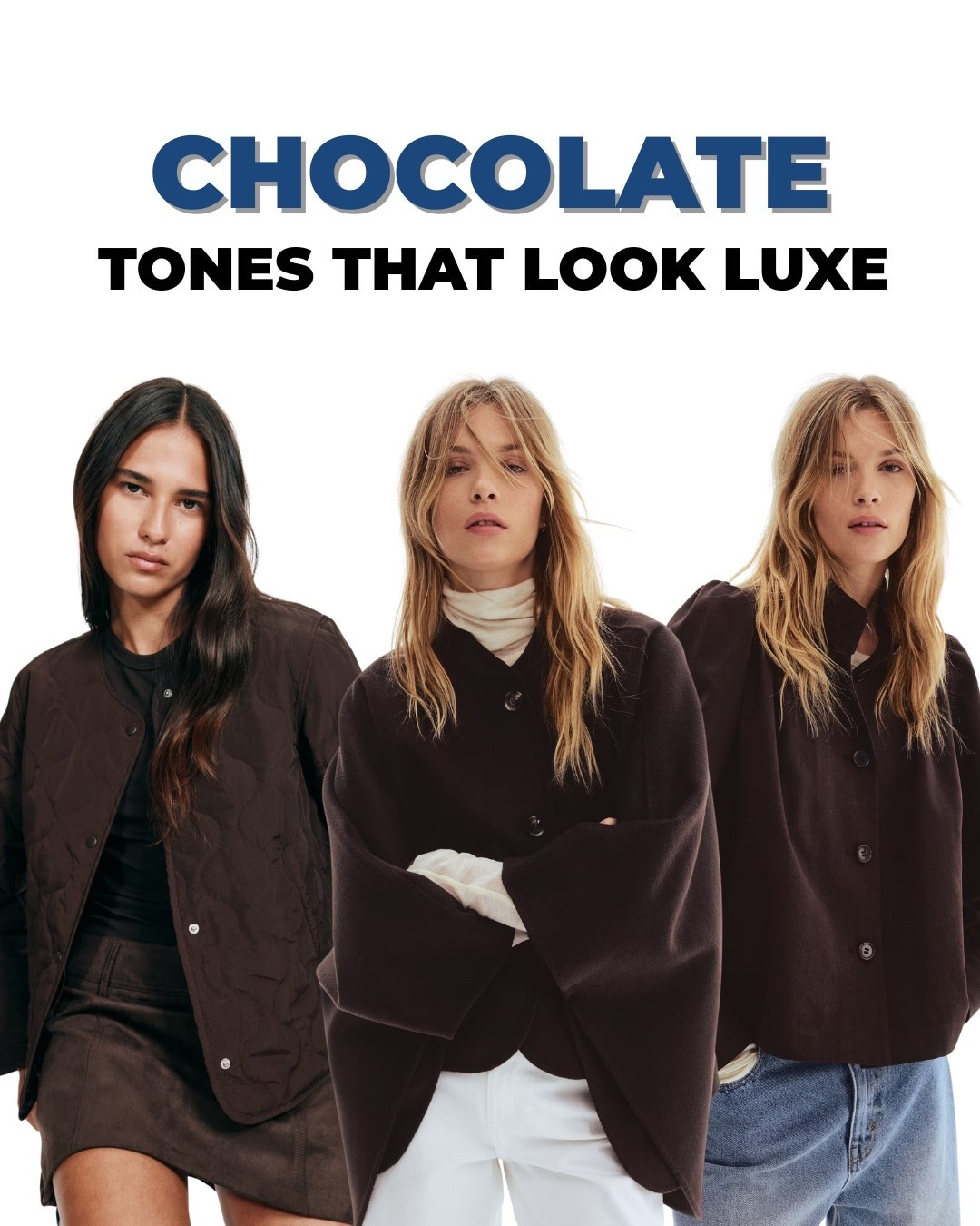 Chocolate brown is the quiet luxury color that keeps winning. It feels rich, flattering, and elevated — especially when you want something softer than black but just as polished.

#LTKstyletip #LTKover50style #LTKcanada