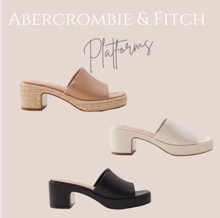 New from Abercrombie & Fitch. Platform slip ons  

Follow my shop @allaboutastyle on the @shop.LTK app to shop this post and get my exclusive app-only content!

#liketkit #LTKU #LTKstyletip #LTKGiftGuide
@shop.ltk
https://liketk.it/40TNy