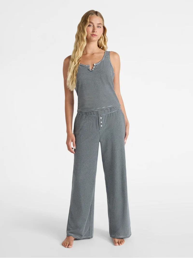 No Boundaries Sleepwear Brami and Pants Set, 2-Piece Women’s | Walmart (US)