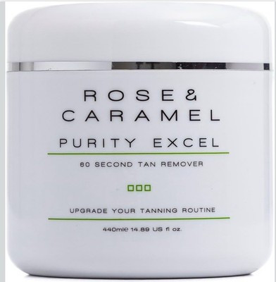 New Sealed Rose & Caramel Purity Excel 60 Second Tan Remover 440 ml / 14.89 oz | eBay US
