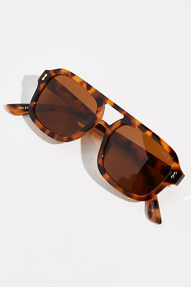 Royal Polarized Aviator Sunglasses | Free People (Global - UK&FR Excluded)