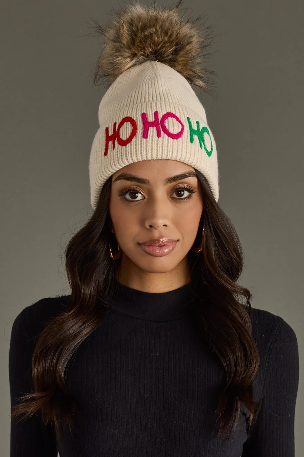 Ho Ho Ho Pom Hat | Panache Accessories
