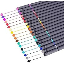 iBayam Journal Planner Pens Colored Pens Fine Point Markers Fine Tip Drawing Pens Porous Fineline... | Amazon (US)