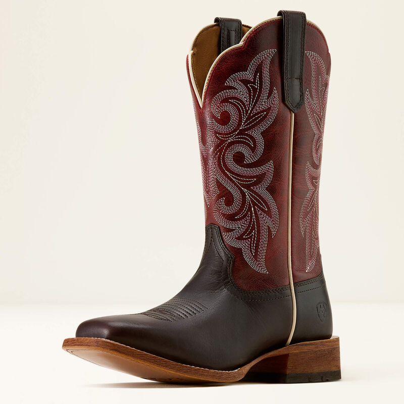 County Lane Wide Square Toe Western Boot | Ariat (US)