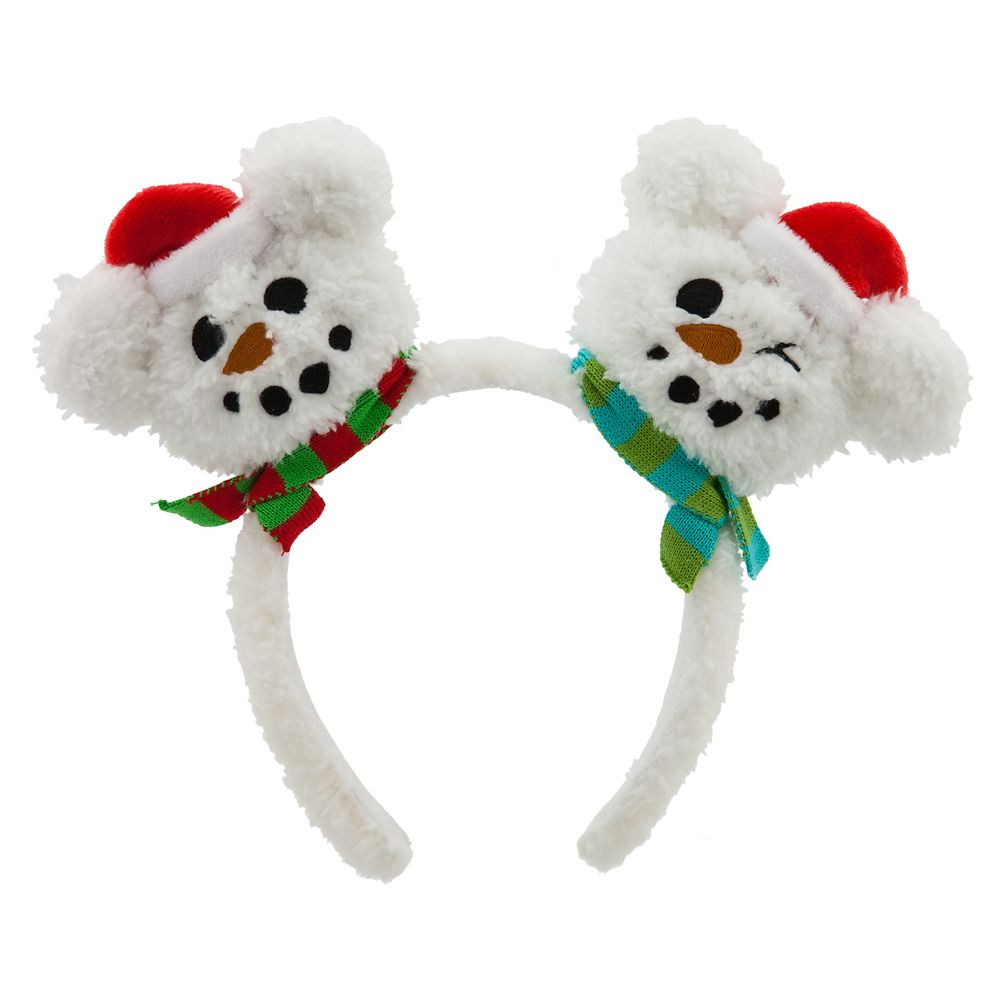 Mickey Mouse Snowman Holiday Ear Headband for Adults | Disney Store