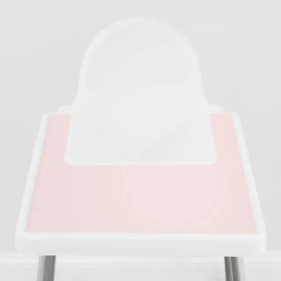 Peachy Pink // IKEA Antilop Highchair Silicone Placemat // High Chair Mat | Etsy (US)