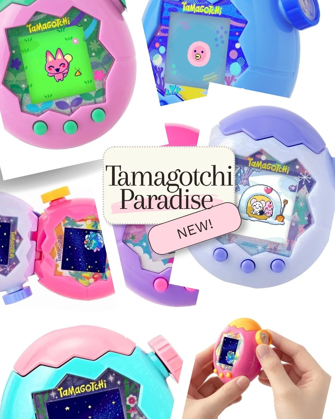 Tamagotchi Paradise 🥚 Virtual pet nostalgia, upgraded. 90s kids, this one’s for us.

#LTKdayinmylife #LTKmomlife #LTKKids